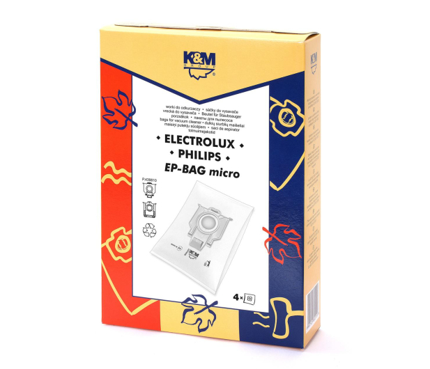 K&M Worki do odkurzacza EP-Bag micro - 1418600 - zdjęcie